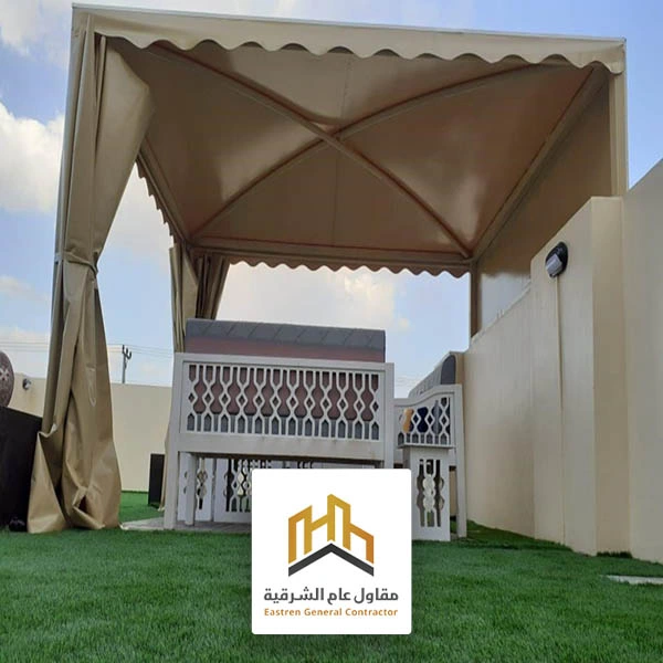 مظلات حدائق قماش القطيف