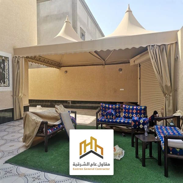 مظلات حدائق قماش القطيف