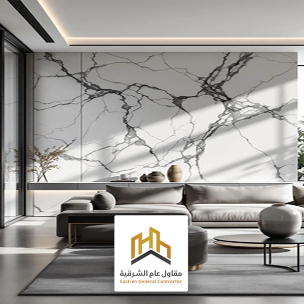 شبيه الرخام جدار في الخبر