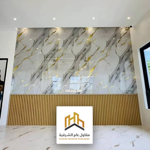 تلبيس الجدران بديل الرخام بالجبيل