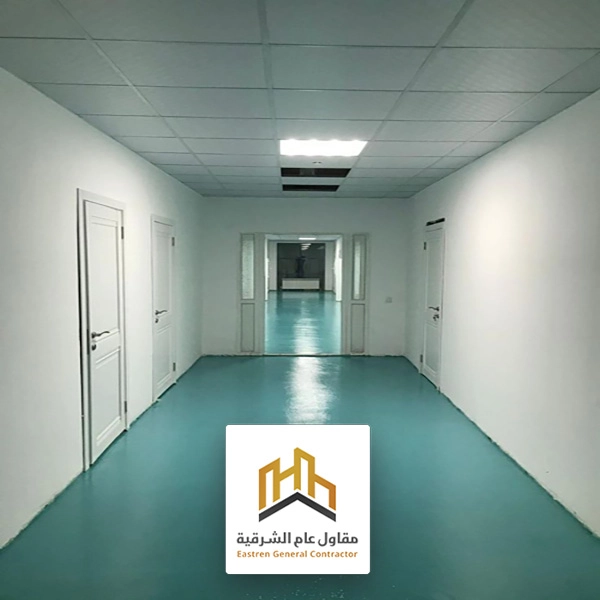 دهانات ايبوكسي للأرضيات الخرسانية في الجبيل